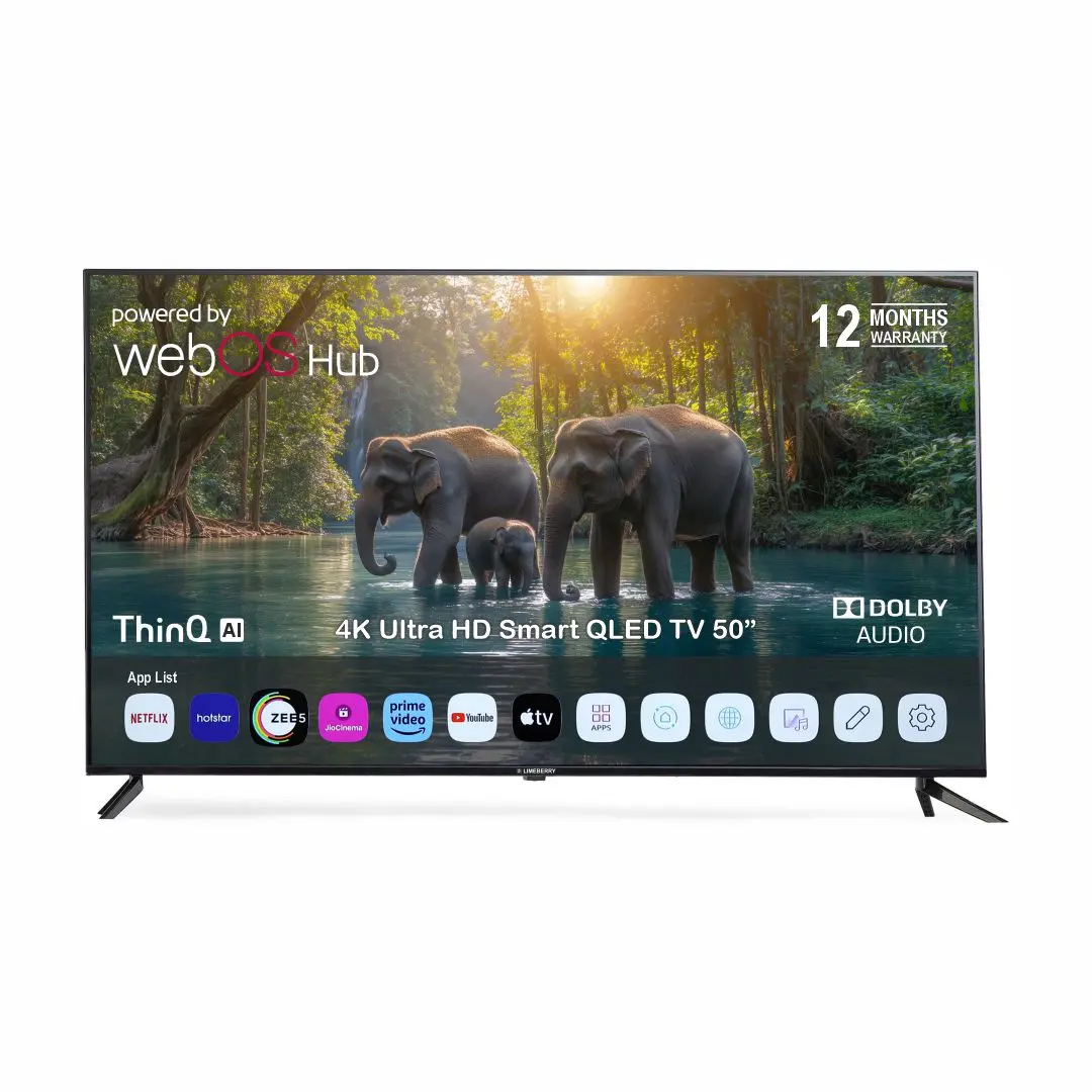 50 Inch 4K Ultra HD Smart WebOS QLED TV (LB501NSW)