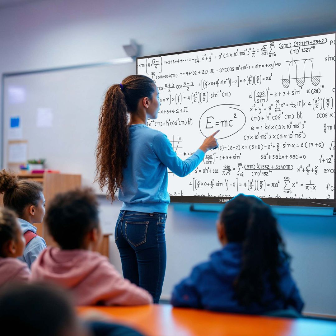 75 Inch Interactive Digital White Boards with Touch Tv Black ( LB-IWB-GE-75)
