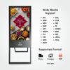 32 Inch Indoor Digital Standee A-Shape HD Resolution Screens Led Display (SP321-AU) - Thumbnail Image 5