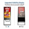 32 Inch Indoor Digital Standee A-Shape HD Resolution Screens Led Display (SP321-AU) - Thumbnail Image 7