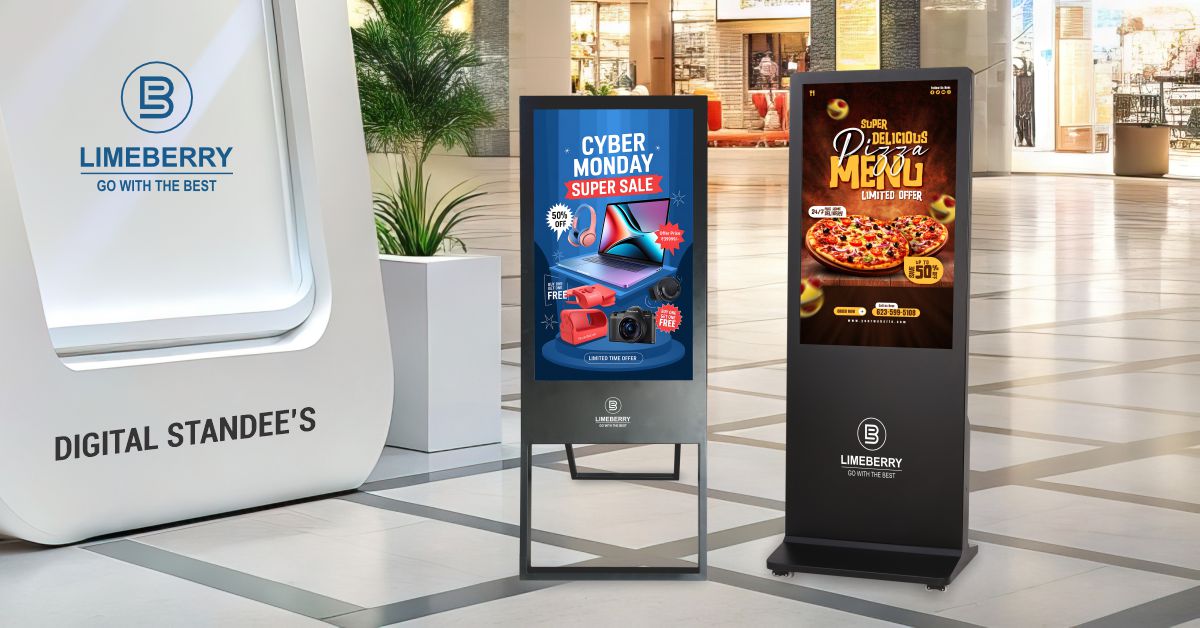 Limeberry’s Digital Standee Revolution: Redefining Visual Engagement in the Smart Era
