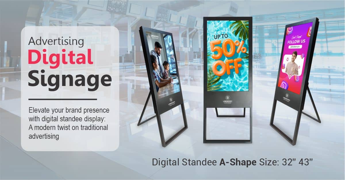 How Limeberry Digital Standees Are Transforming Retail Spaces