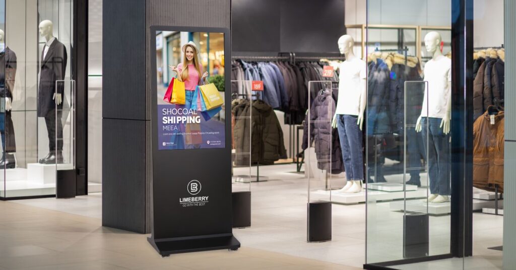 Why Limeberry’s Digital Standee Is a Must-Have for Smart Businesses